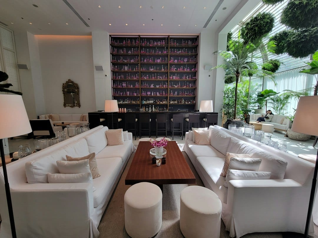Polished interior of a Singapore condominium