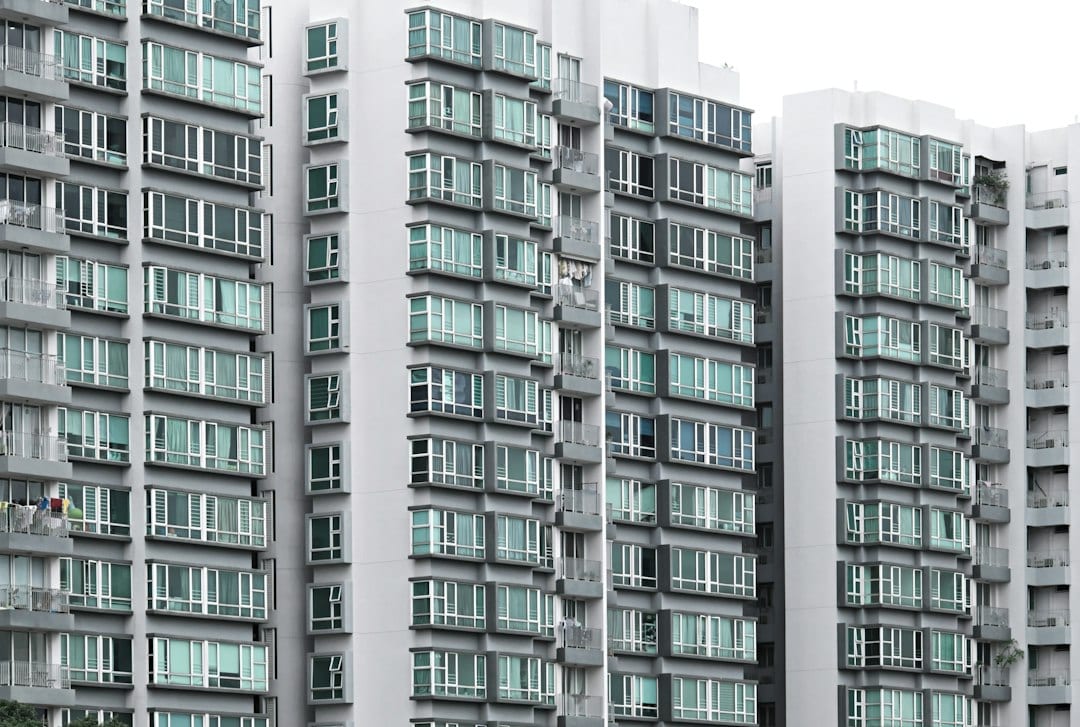 New launch condominium facade in Singapore
